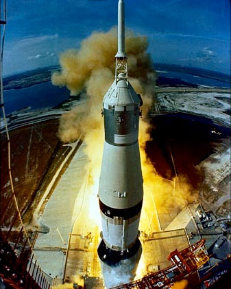 Saturno V, photo: CDATA/NASA
